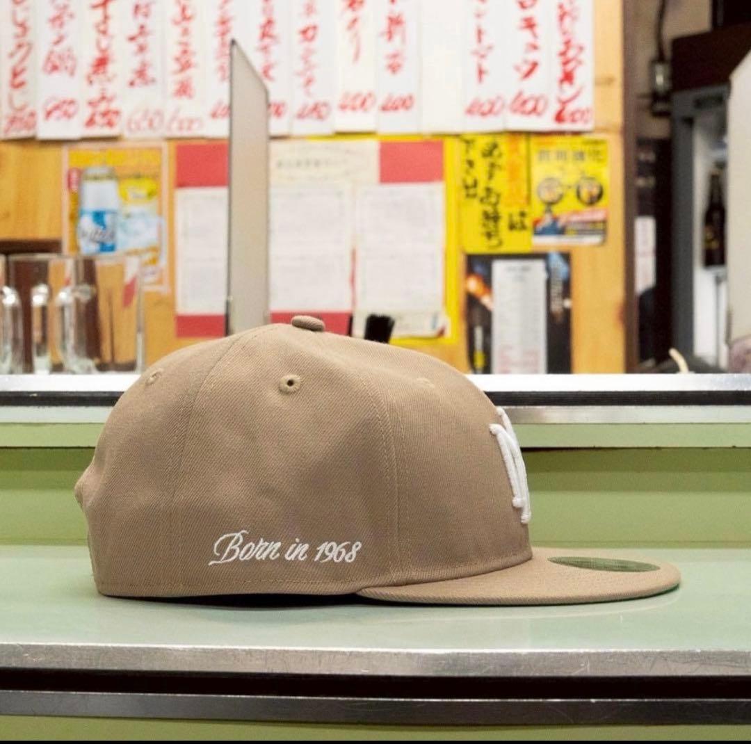 NEW ERA ANK 別注 アニューエラ キャップ ベージュ アニキ 片野英児