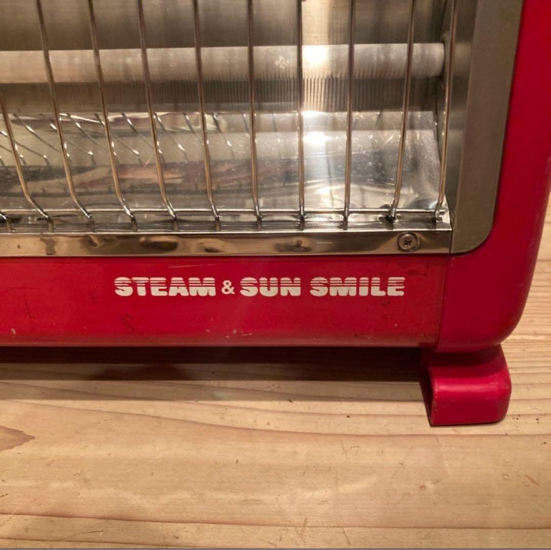 昭和レトロ 東芝 電気ストーブ SF-809HT 赤 暖房器具 ヴィンテージ