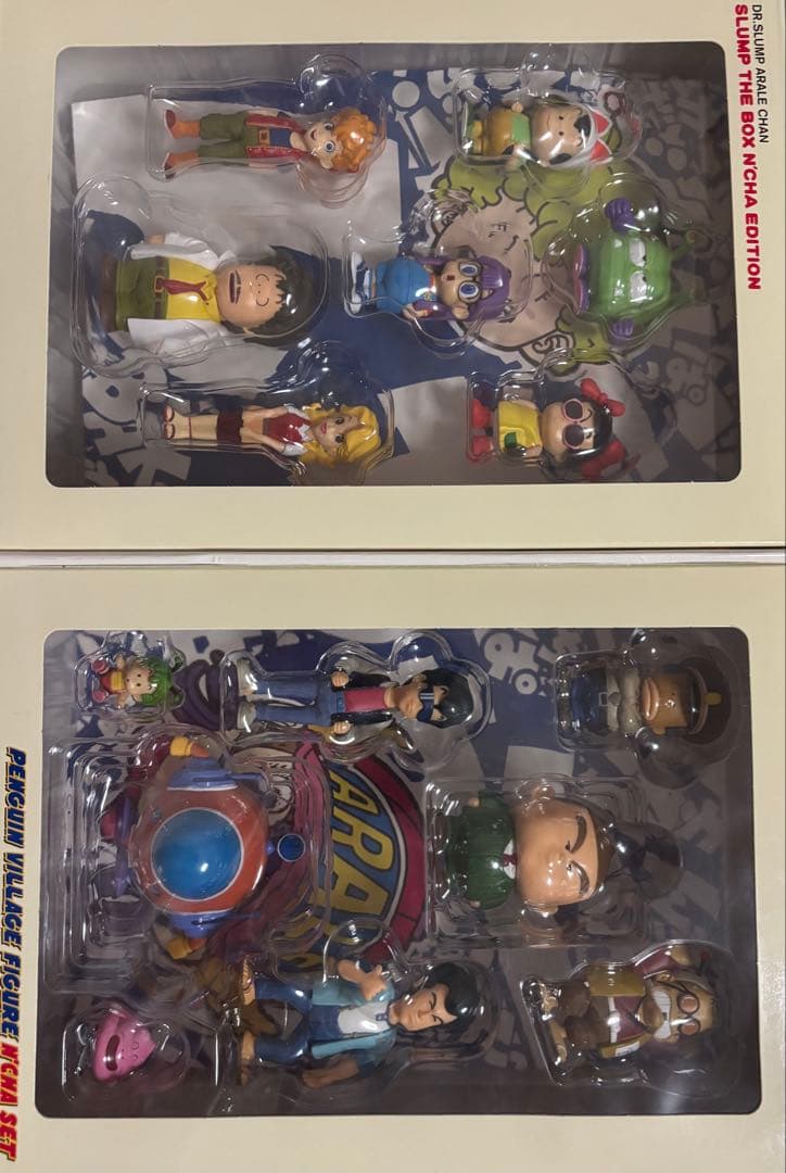 ペンギン村フィギュア N'CHA セット　アラレちゃん Dr.スランプ アラレちゃん ペンギン村 虹 ガレージキット フィギュアの