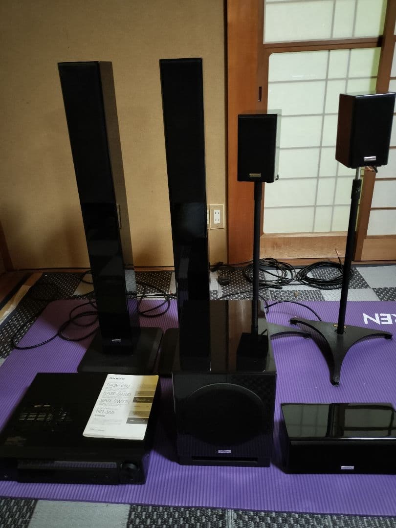 ONKYO 5.1chサラウンドシステム一式　手渡しのみ ONKYO 5.1chサラウンドシステム一式 手渡しのみ ONKYO 5.1chサラウンド