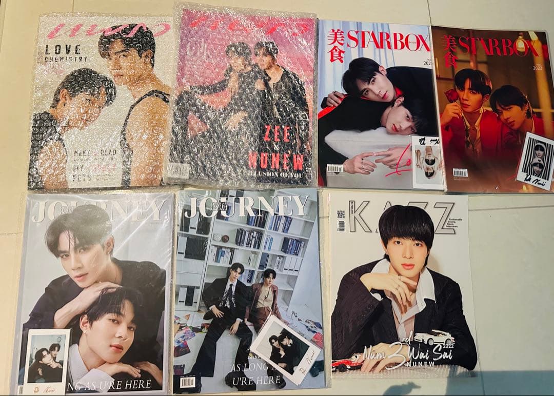 ZeeNunew タイ+中国雑誌セット13冊 Thailand's ZEENUNEW (ZEENUNEW) first photobook | eBay