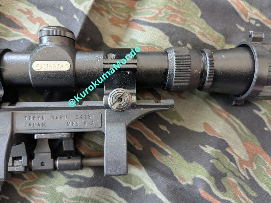 SIMMONSライフルスコープ 3-9×40WA 日本製マウント付 シモンズ美品