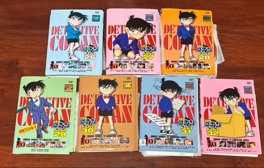 名探偵コナンpart26〜32 計61巻セット dvd 名探偵コナンpart26〜32 計61巻セット dvd 名探偵コナンpart26〜32 計