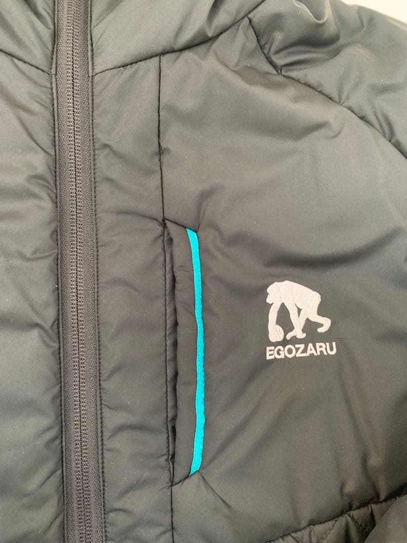 エゴザル 中綿ジャケット ブルゾン フルジップ L EGOZARU