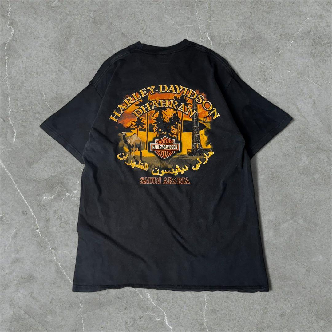 HARLEY-DAVIDSON 砂漠 ラクダ SAUDIARABIA Tシャツ - メルカリ