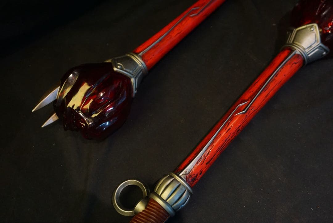 仮面ライダー響鬼 音撃棒 烈火 1：1 プロップスケール - メルカリ