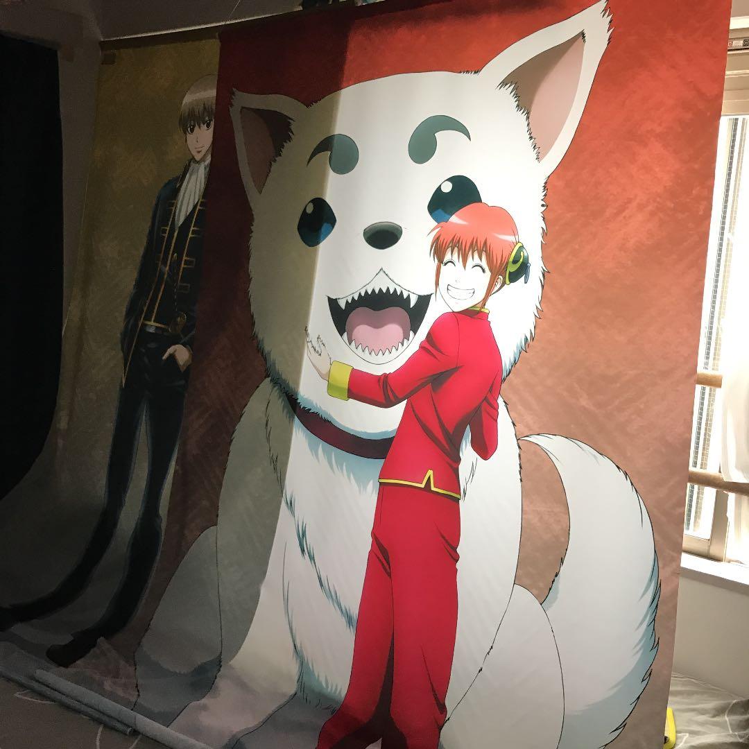 銀魂 沖田総悟&神楽 等身大タペストリー - メルカリ