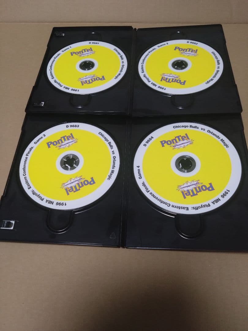 マイケルジョーダン pontel社NBAブルスDVD7枚 9試合 - メルカリ