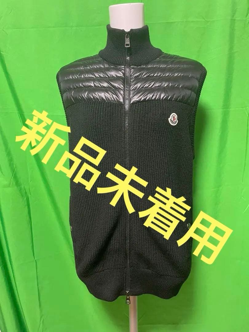 トップス MONCLER Knit vest Moncler Down Knit Vest Moncler