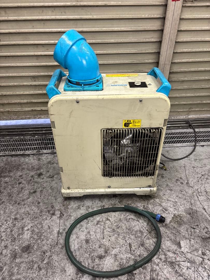 スポットクーラー　Nakatomi ナカトミ　SAC-1800N ナカトミ SAC-18 ミニスポットクーラー1人用 1口ダクト 単相100V 冷媒