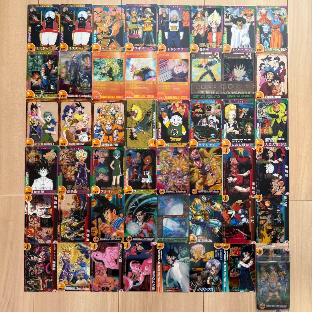 森永ドラゴンボールカード ウエハース まとめ売り89枚 - メルカリ