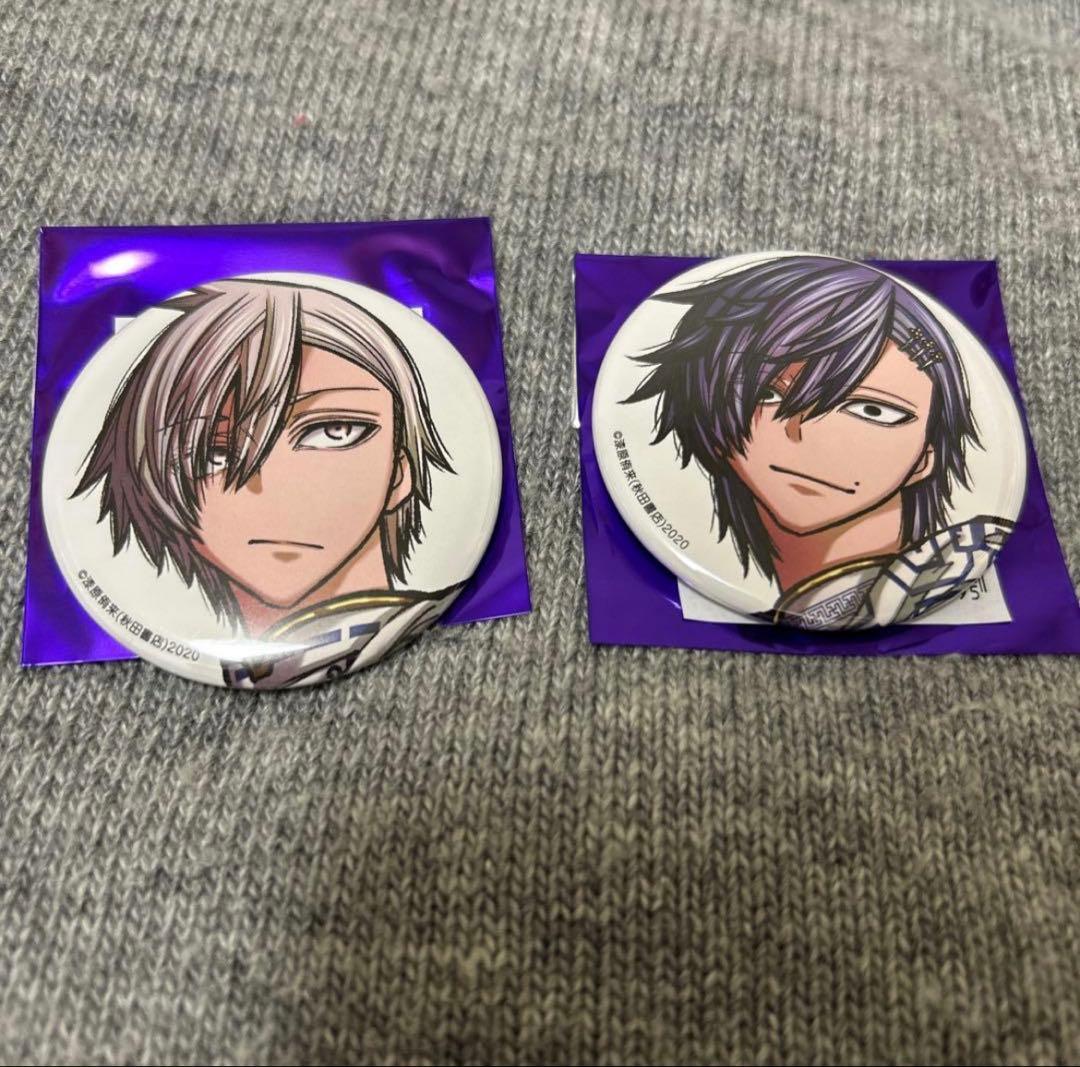 桃源暗鬼 秋田書店 コミケ c107 缶バッジ 桃井戸颯、桃際右京 - メルカリ