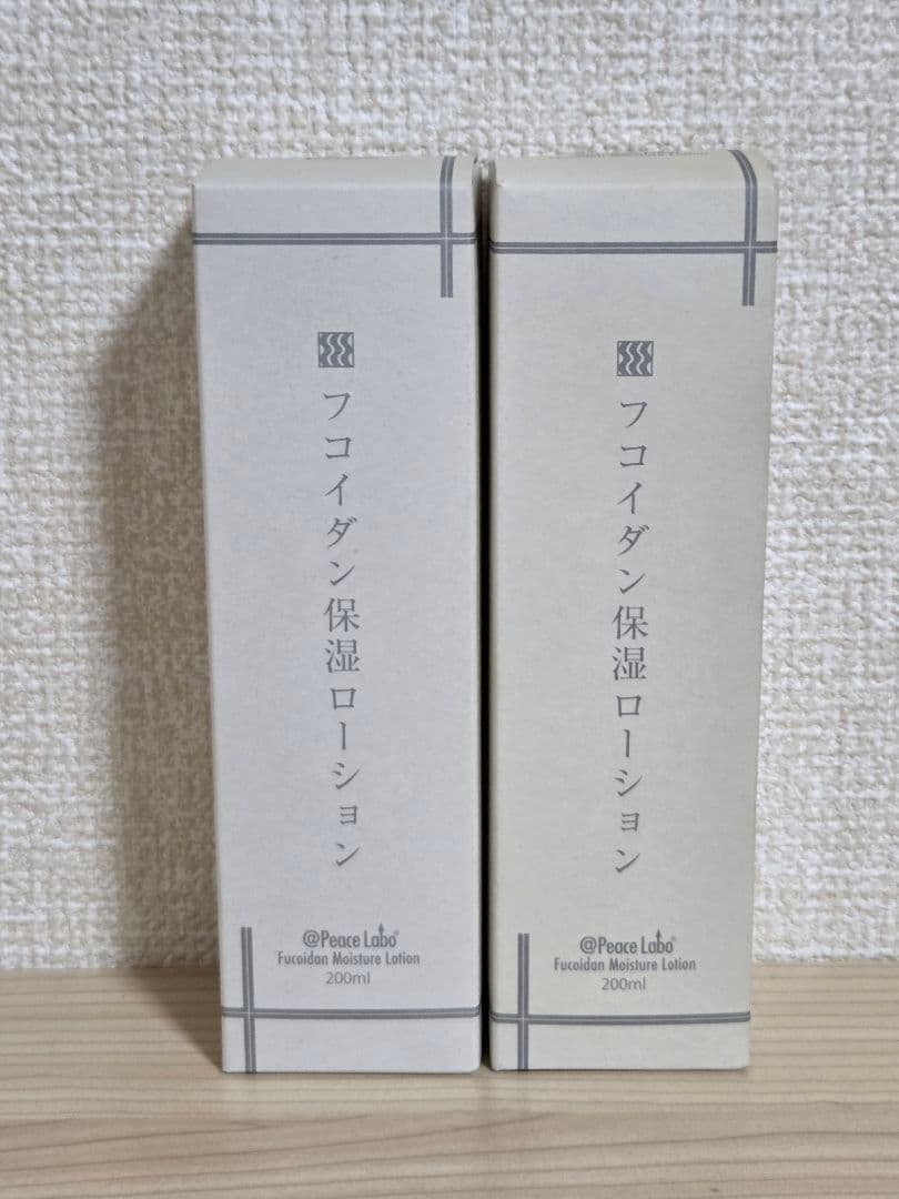【nono】フコイダン モイスチャーローション 200mL 2本セット Peace Labo（アットピースラボ） アトピー 保湿剤 フコイダン保湿