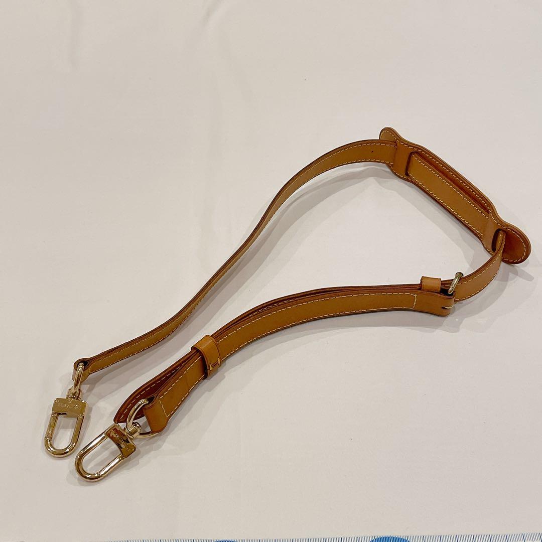 ルイヴィトン　ブラウン　レザーショルダーストラップ LOUIS VUITTON（ルイ・ヴィトン） ショルダーストラップ ショルダー