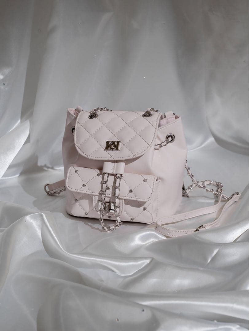 Darich キルティングビジューミニリュック - メルカリ