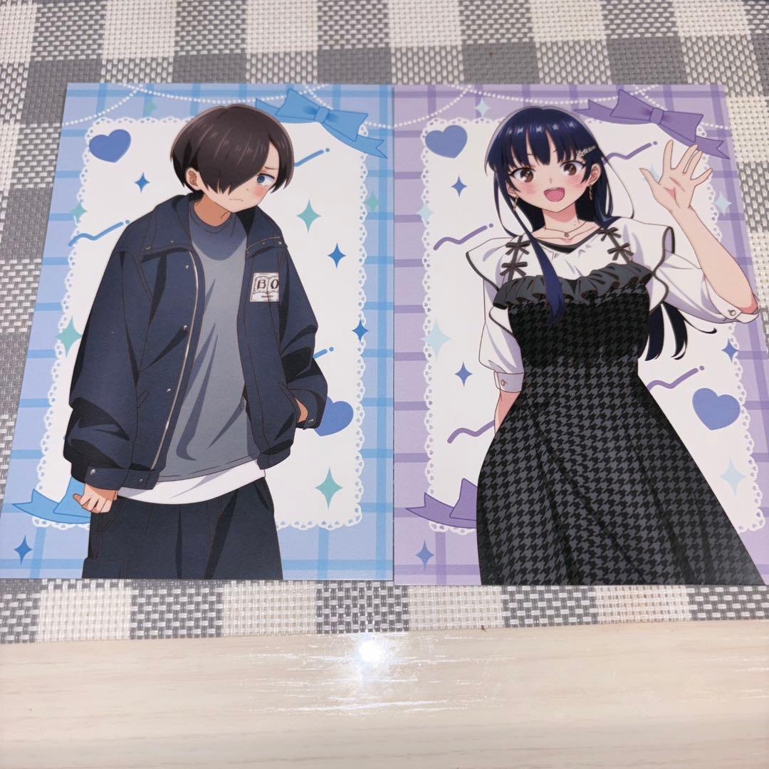 ☆ 僕の心のヤバイやつ× ブックオフ 特典ポストカード/山田杏奈、市川