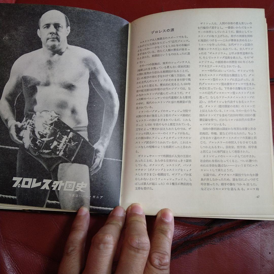 プロレス年鑑 1971年度版 東京スポーツ新聞社 力道山 馬場 猪木 坂口