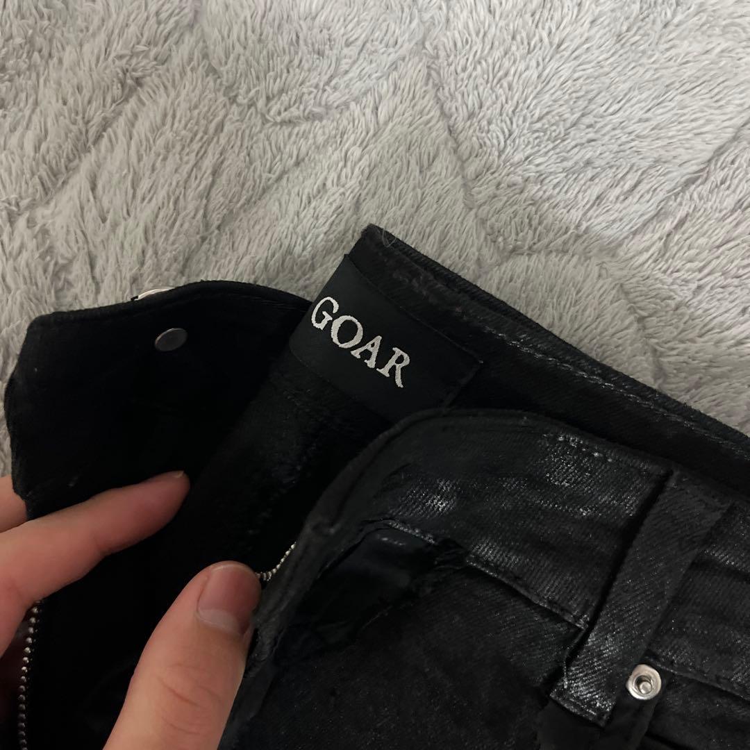 goar.archive oil pants フレアパンツ 旧モデル - メルカリ