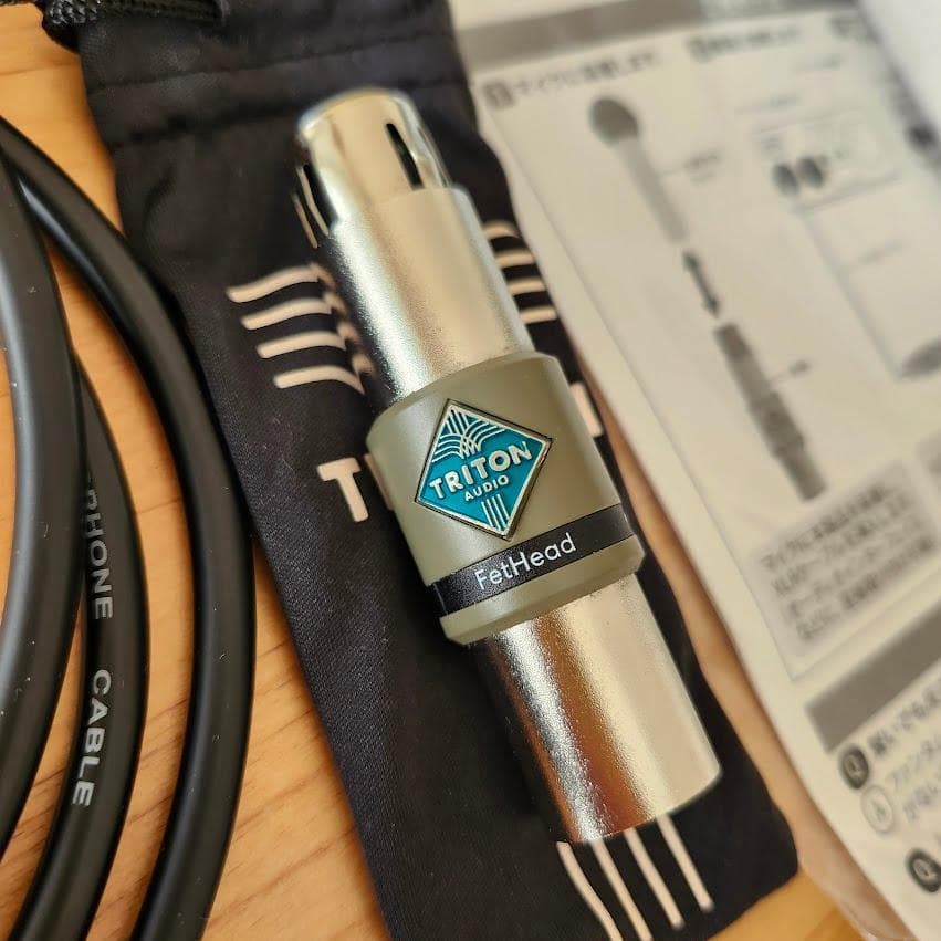 XLRケーブル付！ TRITON AUDIO FetHead マイクプリアンプ - メルカリ