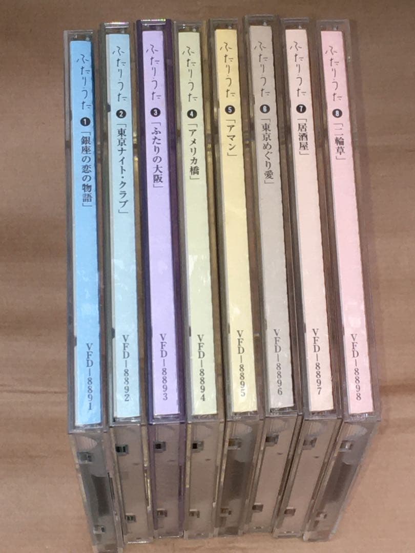 ふたりうた デュエット歌謡名唱選 8巻セット CD BOX 名曲 昭和歌謡 演歌 楽天市場】新品 デュエット歌謡大全集 CD5枚組 全90曲 カートンBOX入り