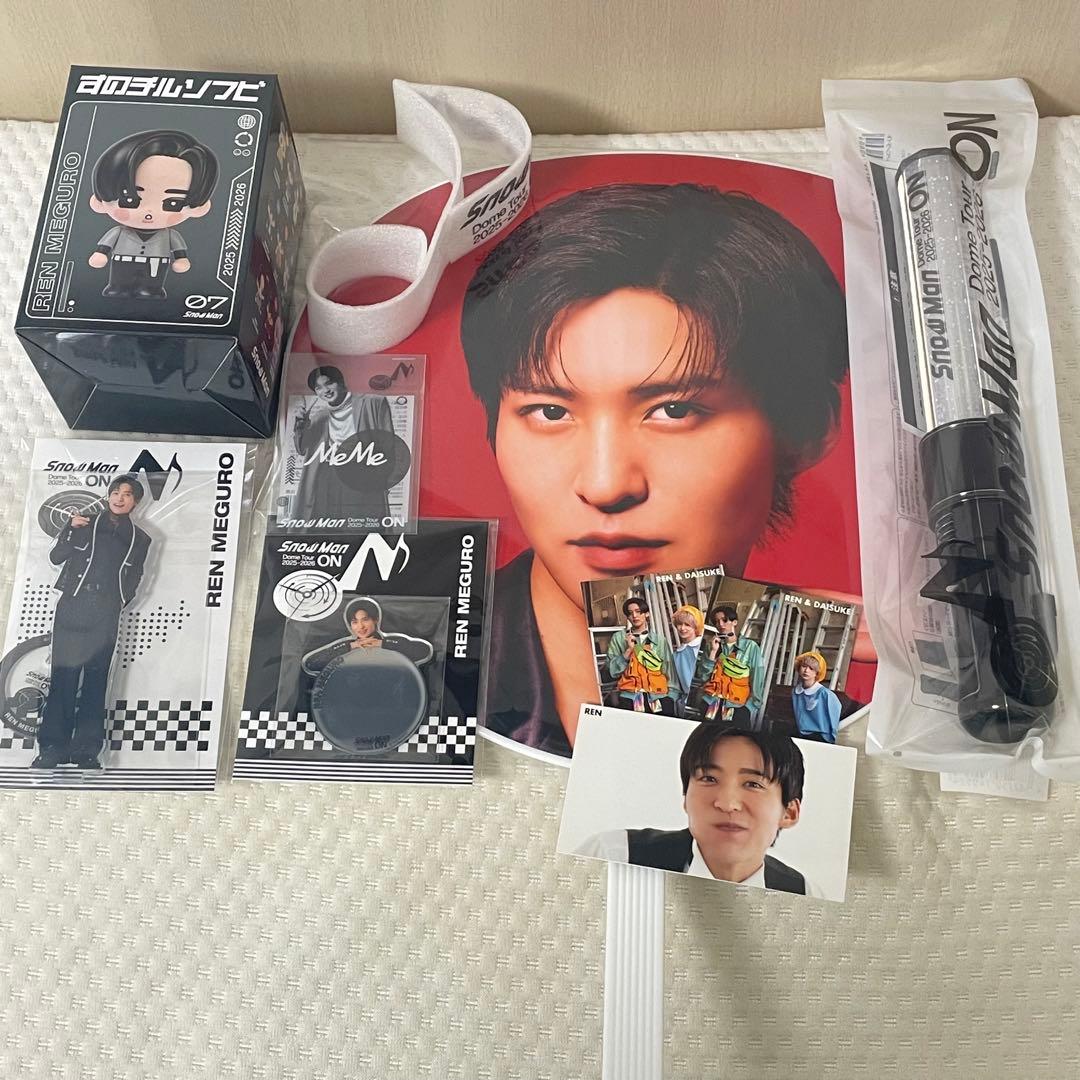  Man Dome Tour 2025-2026 ON 目黒蓮　グッズ Amazon.co.jp: 【目黒蓮 アクリルスタンド】 Snow Man Dome Tour 2025