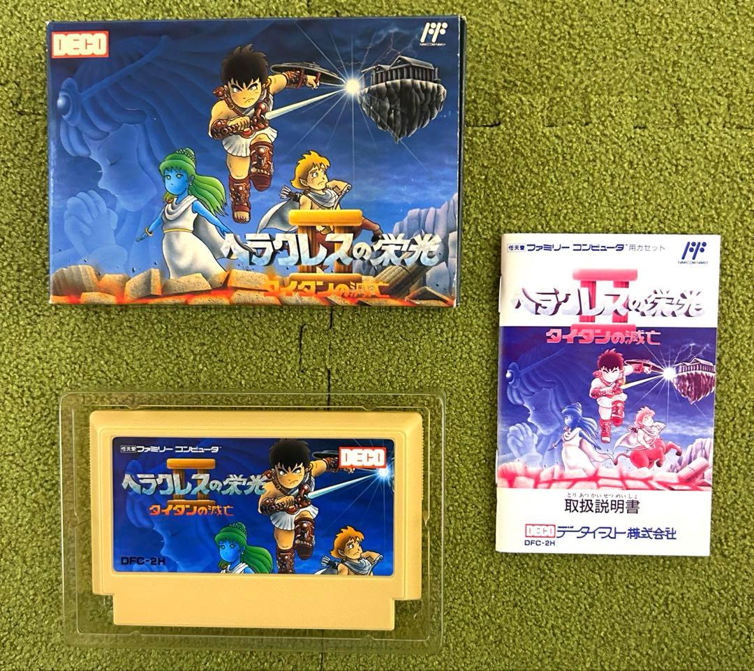 ヘラクレスの栄光 2 タイタンの滅亡ファミコンソフト - メルカリ