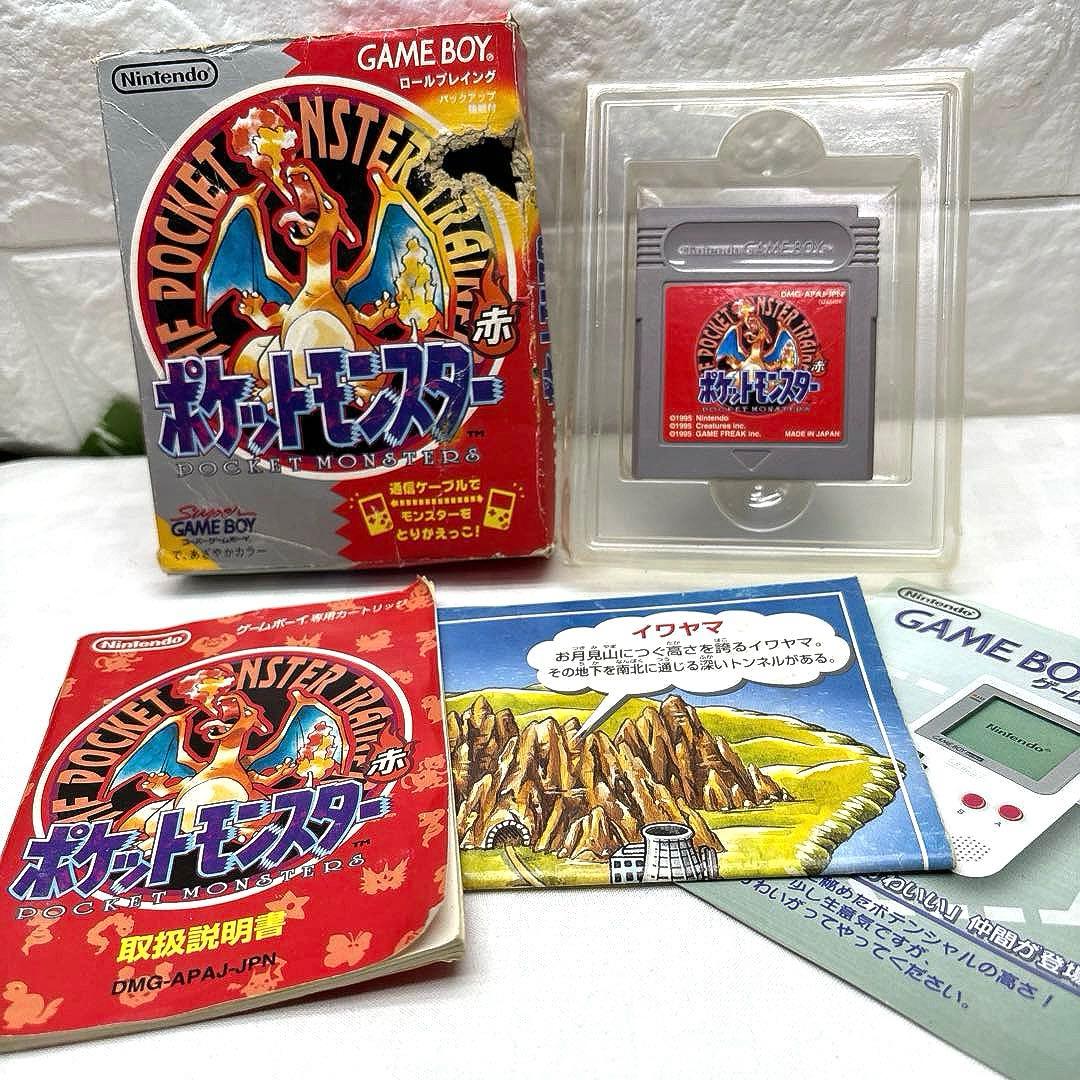 り*ん様 ポケットモンスター 赤 ゲームボーイ - メルカリ
