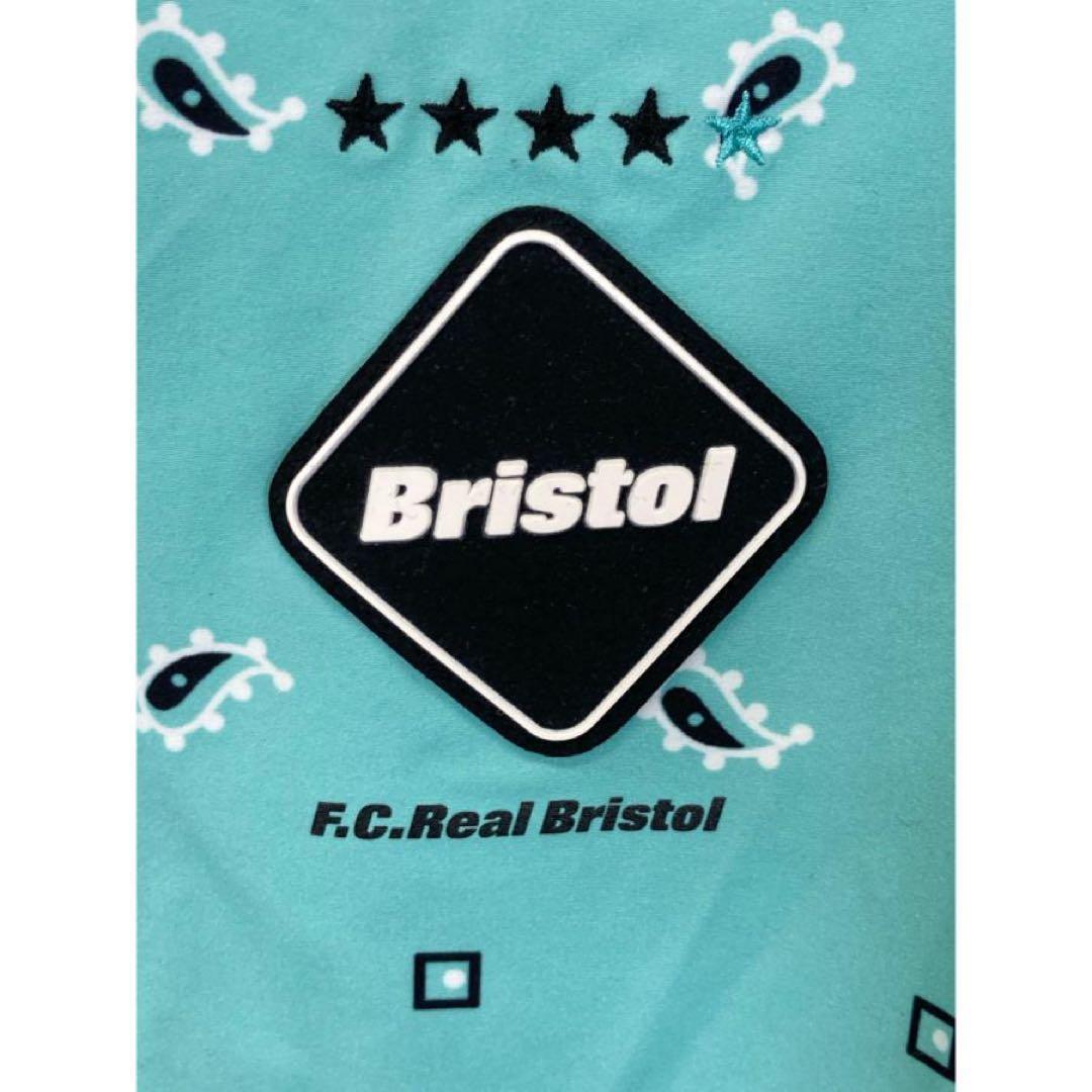 F.C.Real Bristol ナイロンジャケット ペイズリー - メルカリ