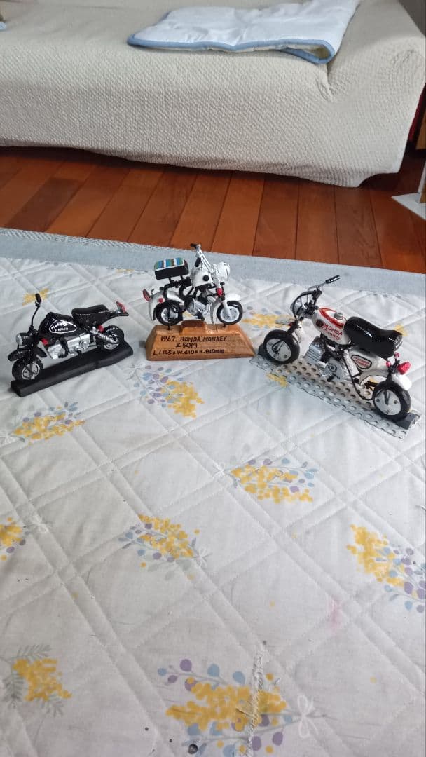 ホンダMONKEY３台。 SILVER CNC ALUMINIUM COMPLETE TRIPLE TREES SET FIT HONDA MONKEY Z