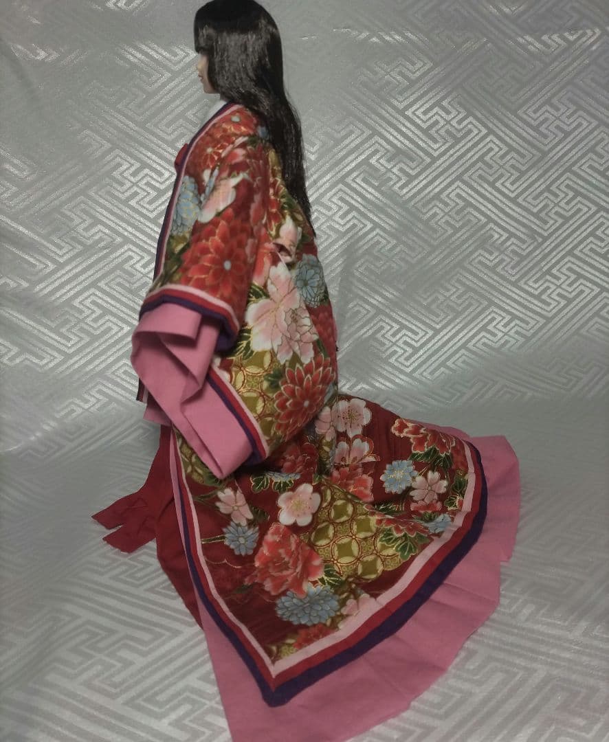 十二単/袿姿/ドールサイズ/簡略ver.