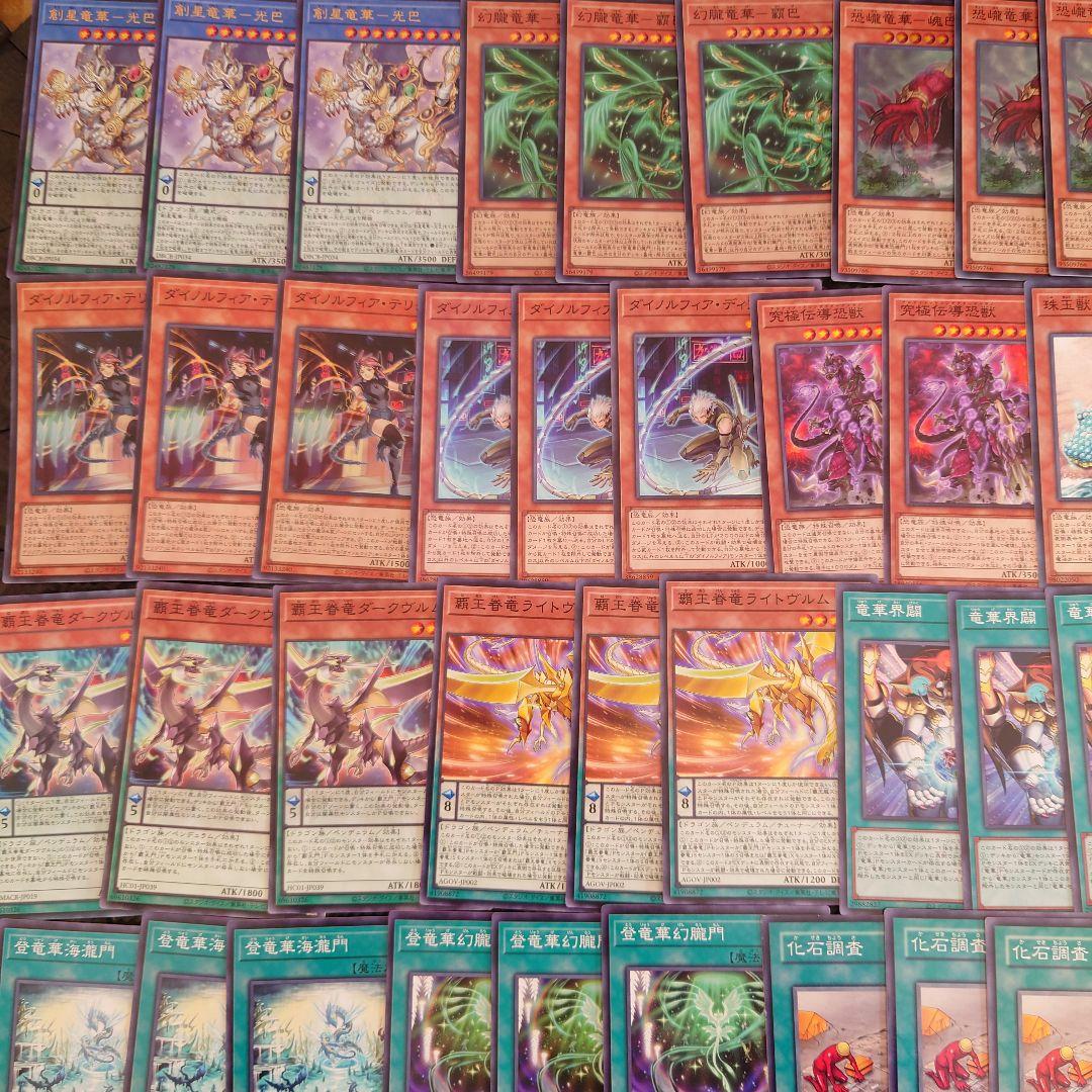 パ6365 遊戯王 竜華 ダイノルフィア デッキ パーツ - メルカリ