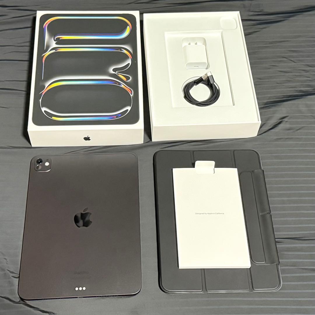 M4 iPad Pro/11インチ/256GB/スペースグレー/ iPad Pro 11インチ 256GB スペースグレイ MTXQ2J／A Wi-Fi スペース