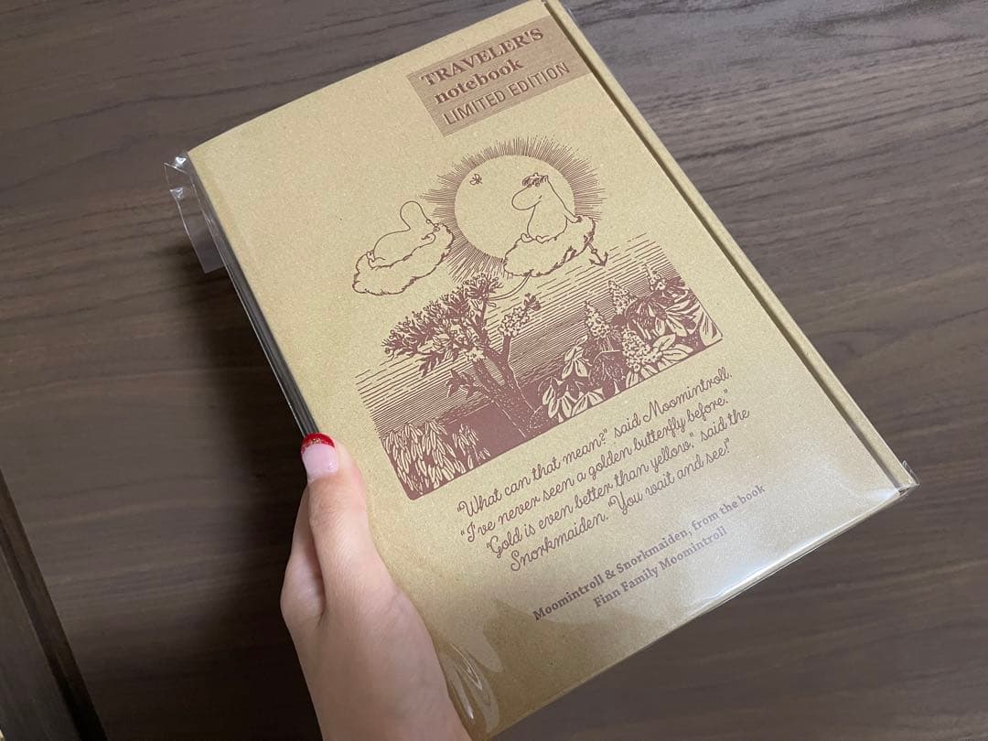 Moomin トラベラーズノート 限定版 オリーブ - メルカリ