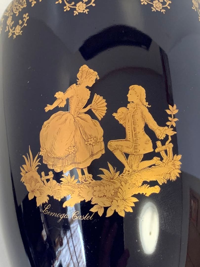 あらし様用〜⭐︎LIMOGES CASTEL フランス製 22金 花瓶♪ - メルカリ