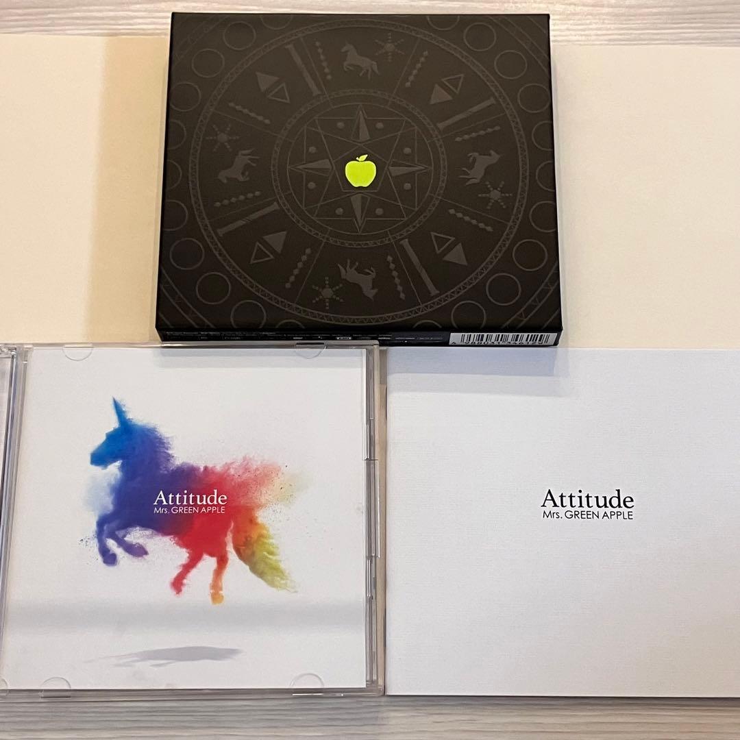 正規品】Mrs. GREEN APPLE Attitude 初回限定盤 - メルカリ