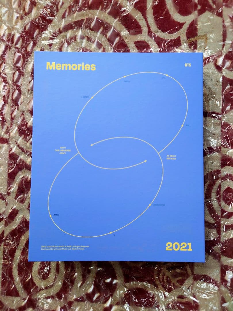 本日限定値下【未再生】BTS Memories of 2021 DVD - メルカリ