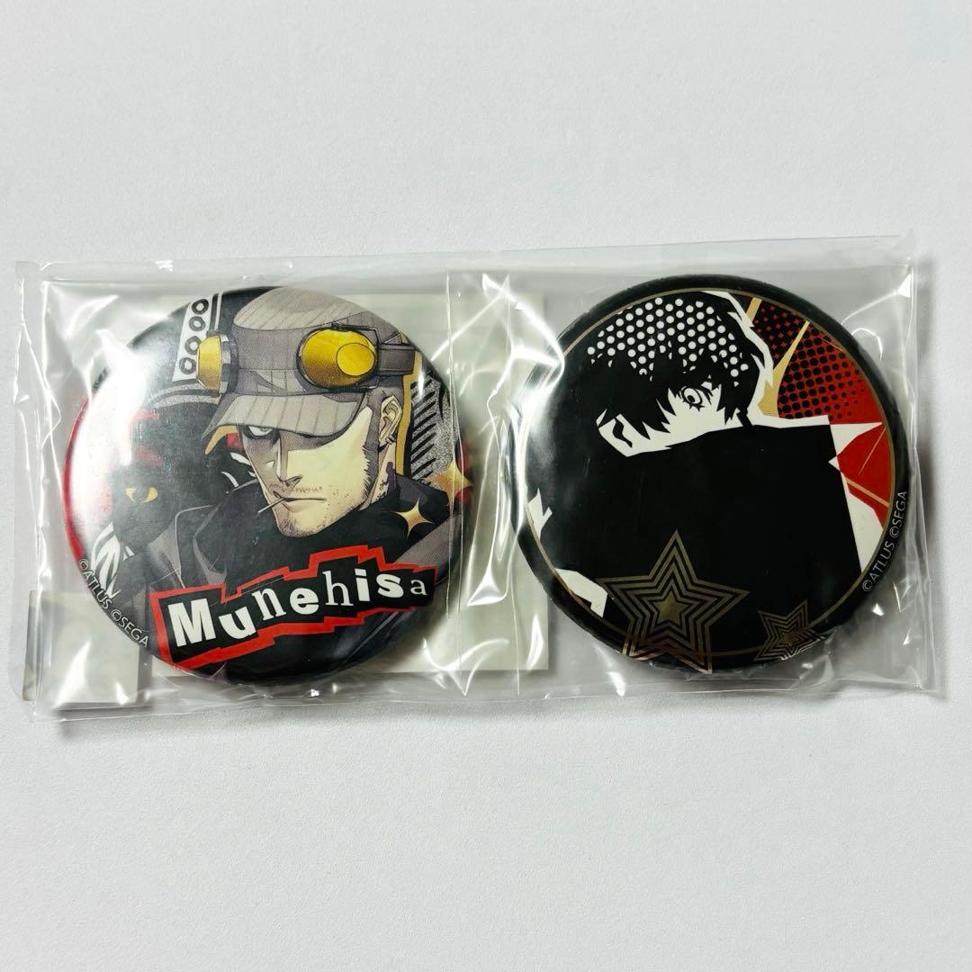 ペルソナ5 ザ・ロイヤル 楽天コレクション メタル風缶バッチ 主人公 岩井宗久 ペルソナ5 ザ・ロイヤル 楽天コレクション メタル風缶バッチ 主人公