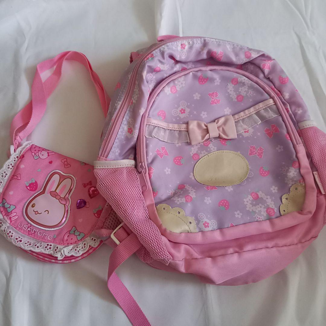 マザーガーデン mothergarden いちご うさぎ リュック バッグ - メルカリ