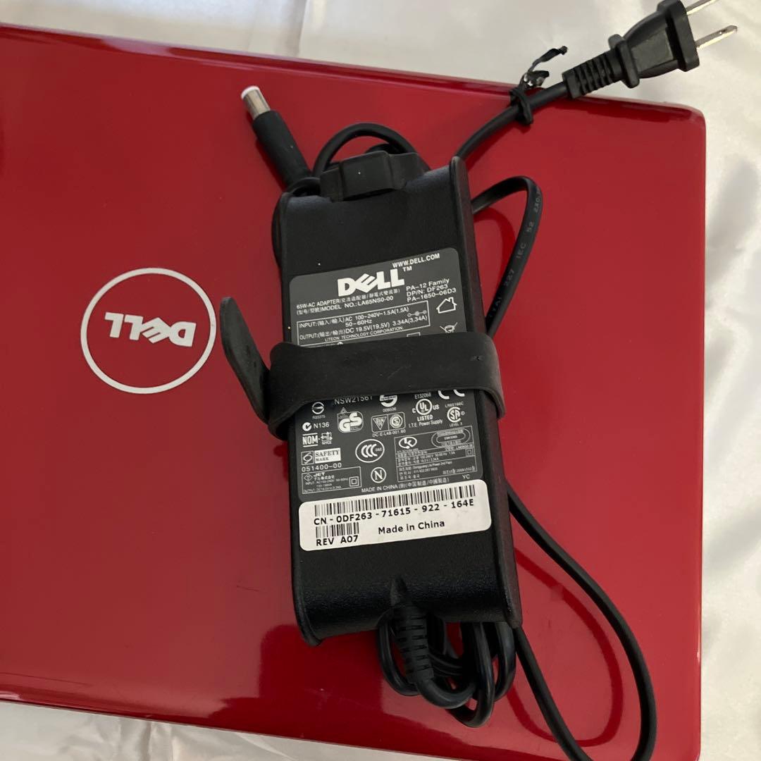 DELL ノートPC Windows10 赤 エクセル ワード - メルカリ