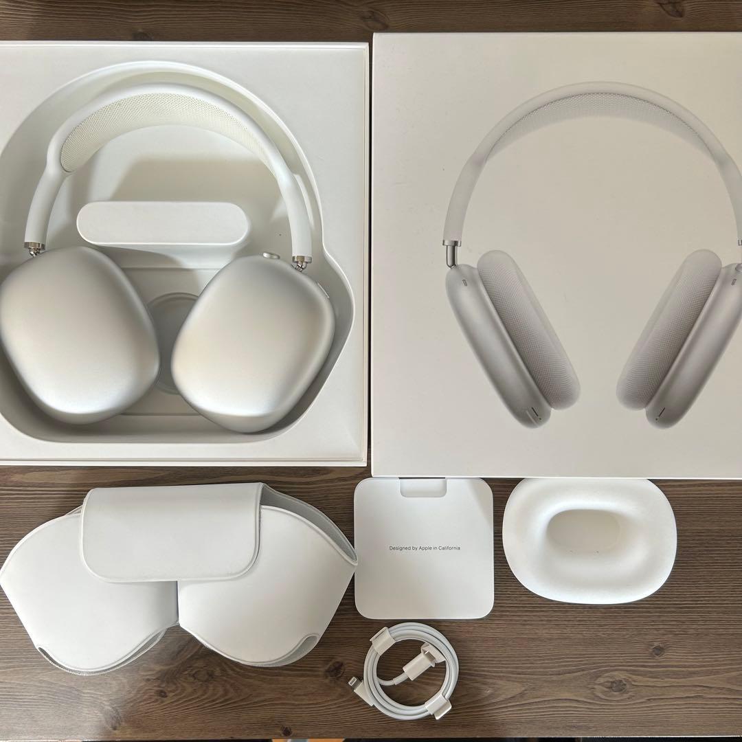 Apple AirPods Max ワイヤレスヘッドホン シルバー L108892738