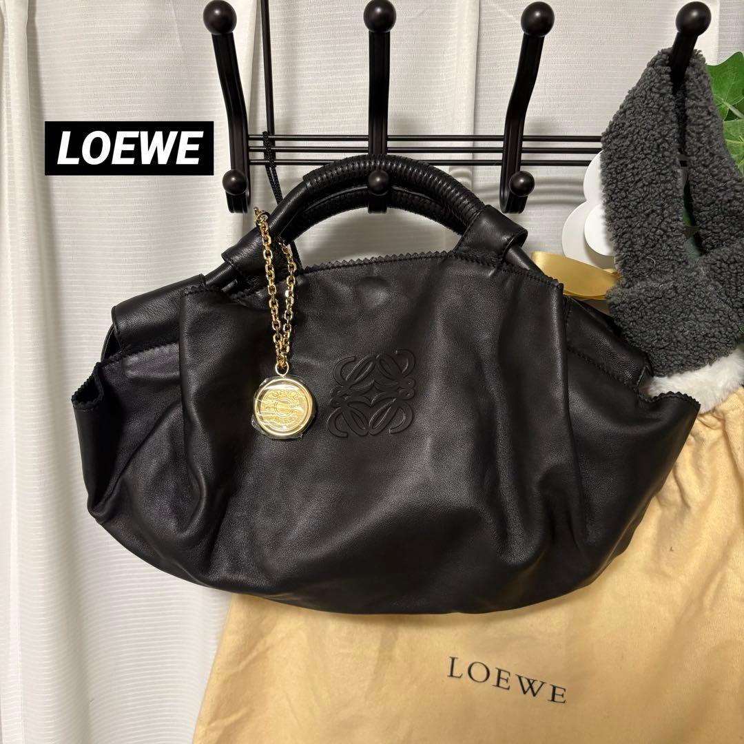 LOEWE ナッパアイレ ハンドバッグ アナグラム ロエベ - メルカリ
