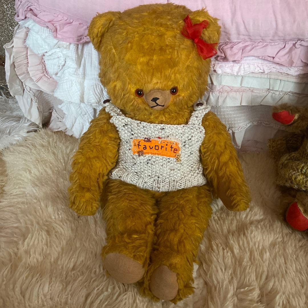 大きなDDRベア ベルリンベア ビンテージベア アンティークベア