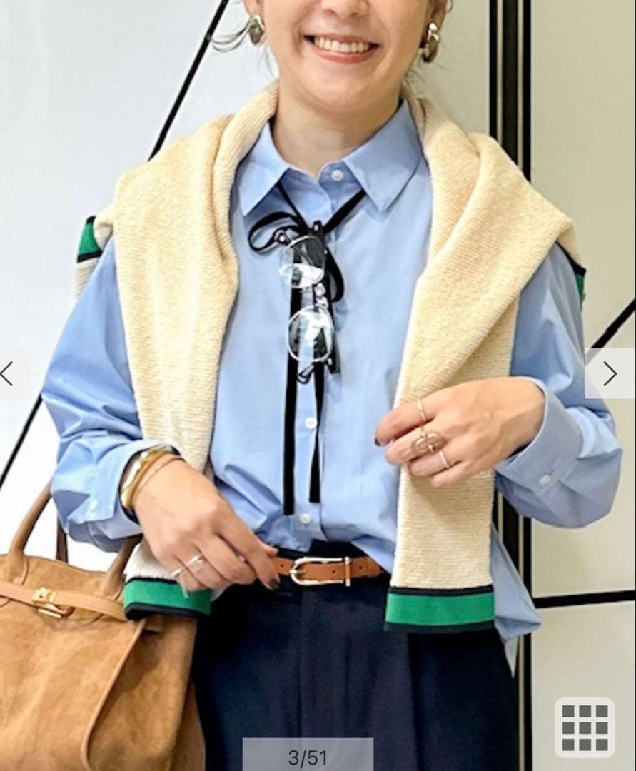 NOLLY'S ウォッシャブルリボン付きシャツ　新品 NOLLEY'S｜ウォッシャブルリボン付きシャツ | Rakuten Fashion(楽天