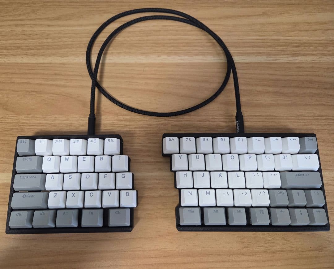 【分割キーボード】guide68 type-c接続 guide68キットで親指シフトキーボードを作る #自作キーボード - Qiita