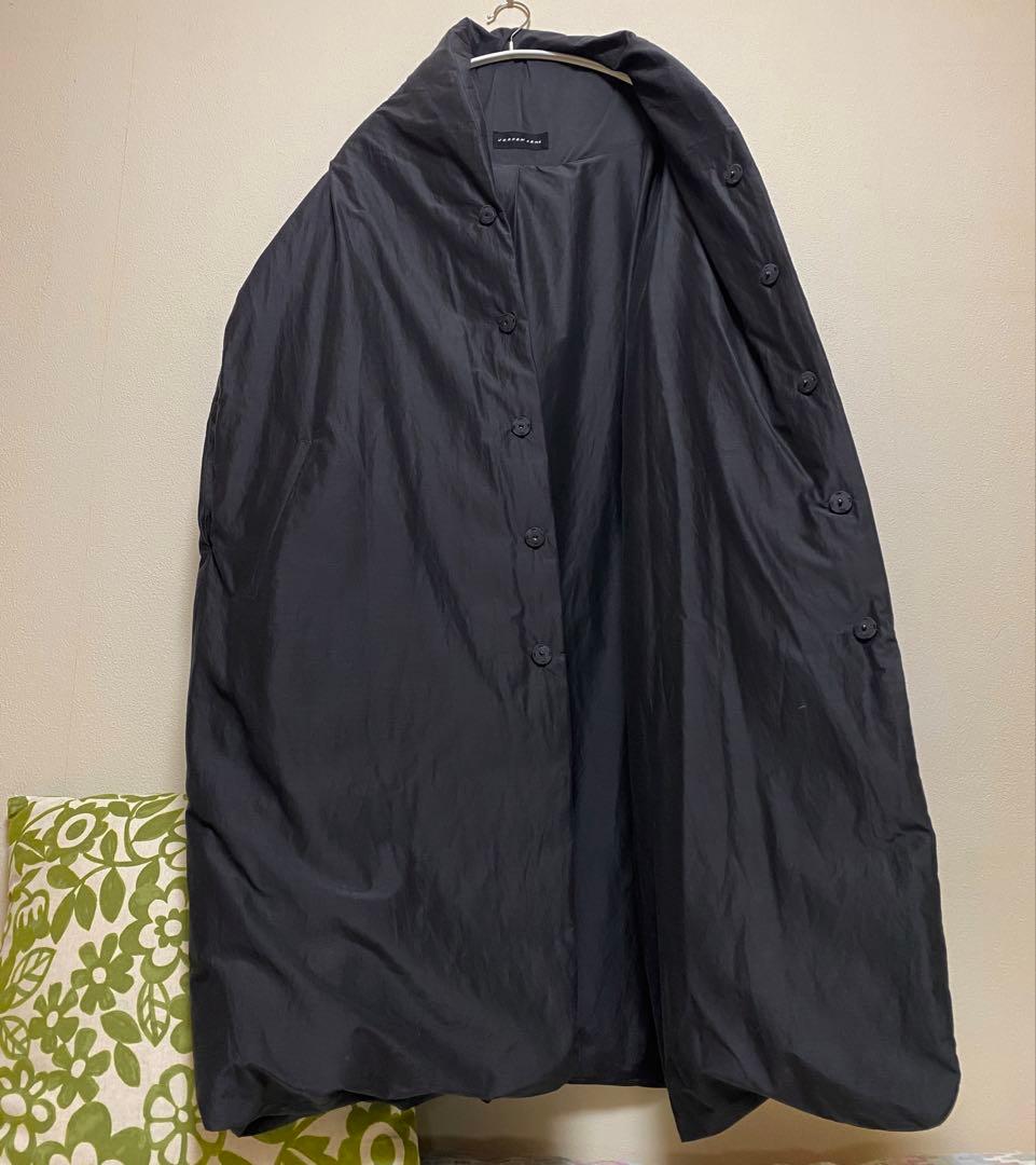 ヨーガンレール 2024AW シルクコットンダウン ケープコート ババグーリ