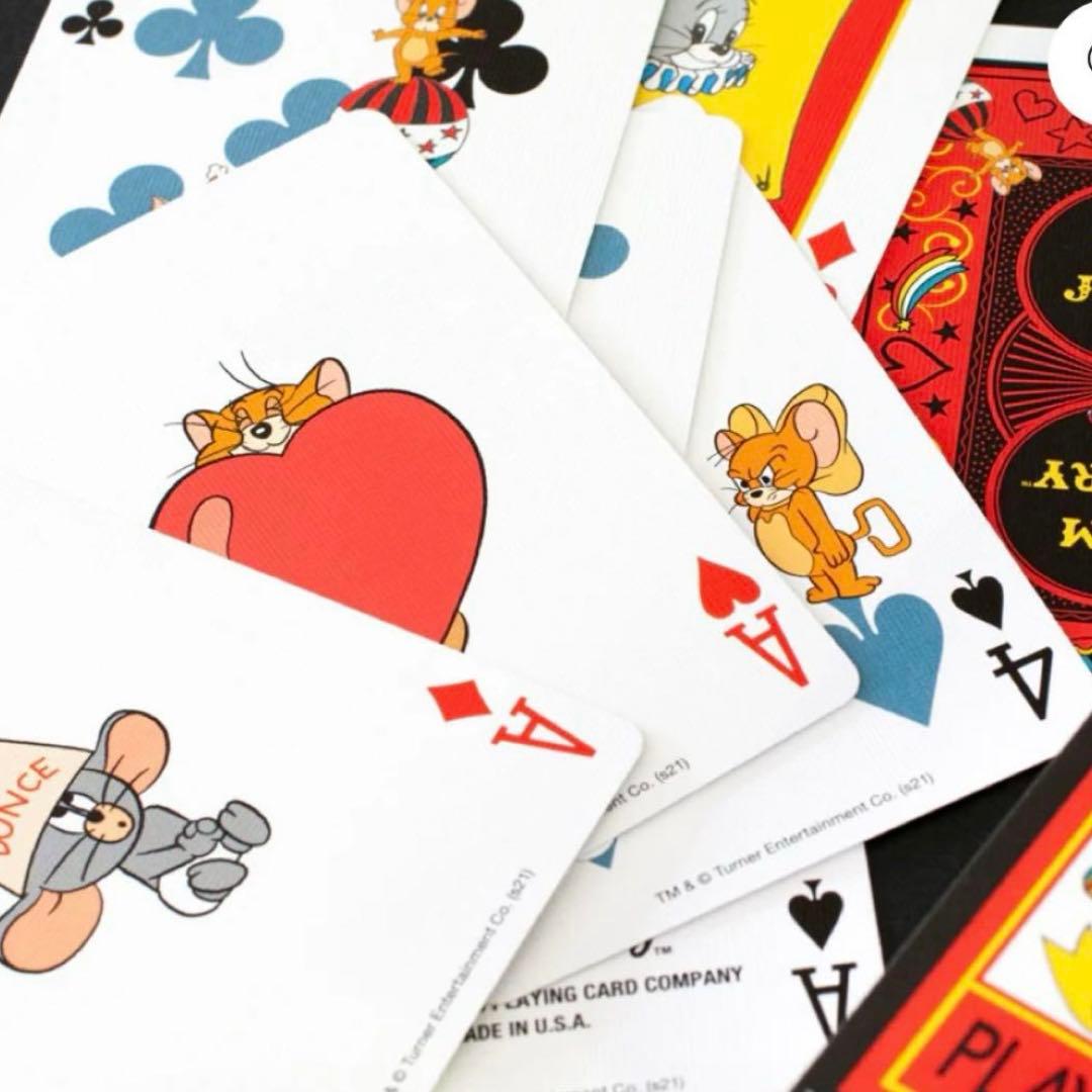 完売品トムとジェリー トランプBICYCLECARTOONCARNIVAL