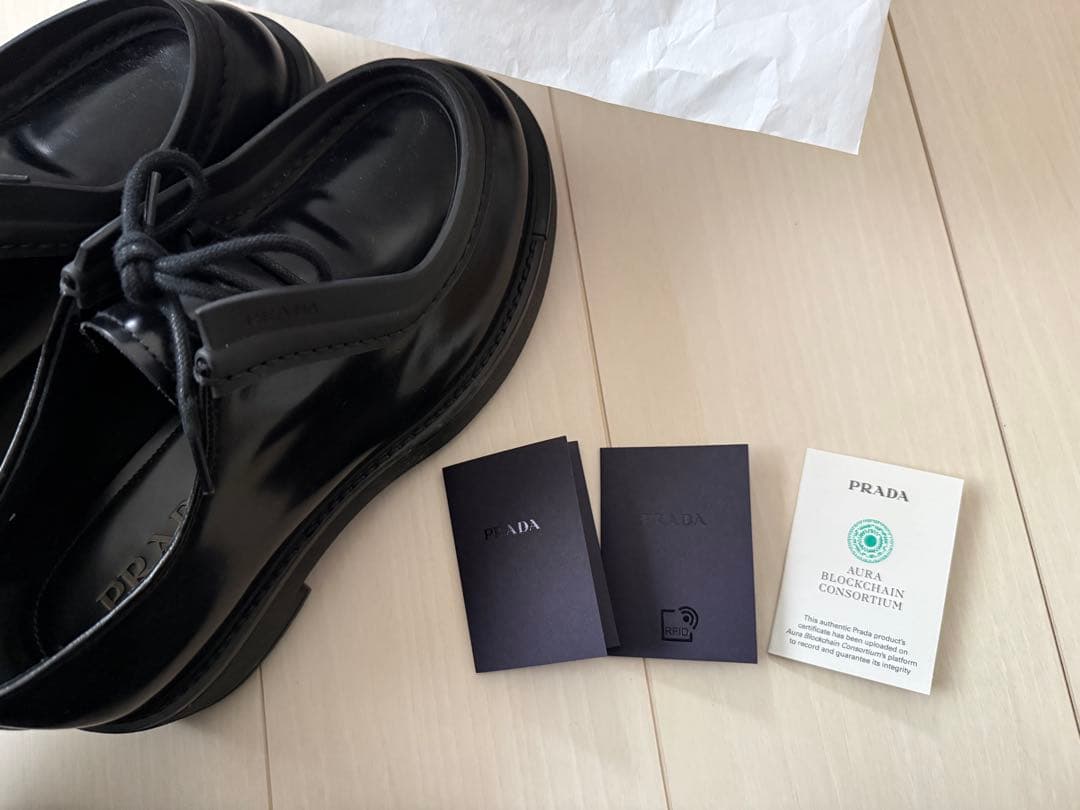 専用PRADA 23aw 2EG421ダイアパソンオペークブラッシュドレザー - メルカリ