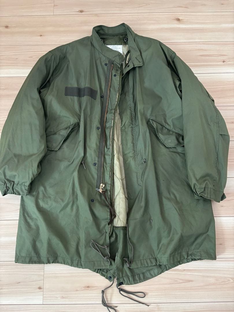 M-65 【美品】 M-65 フィッシュテールパーカー 実物 Sサイズ　80s MILITARY（ミリタリー） 希少 実物 新品 デッドストック 米軍 M-65