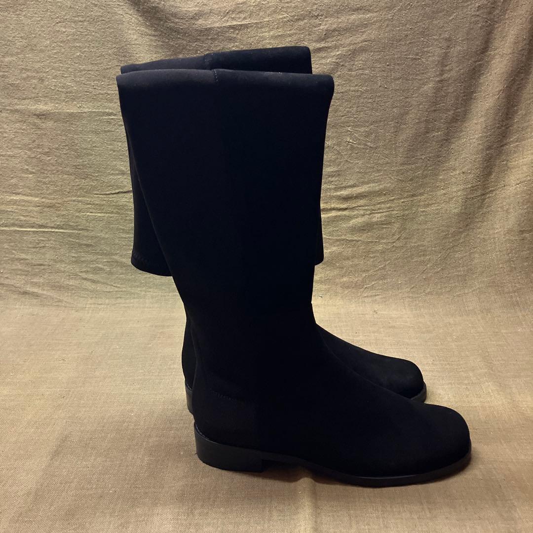 【まめ】23.5cm スチュアート ワイツマン 5050 ニーハイブーツ