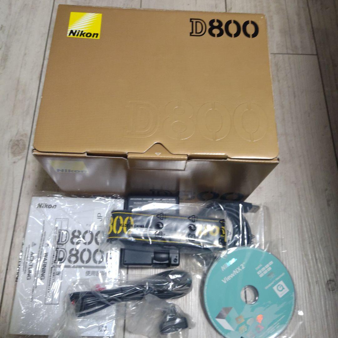 ☆極美品☆Nikon D800 デジタル一眼レフカメラ ボディショット数5450